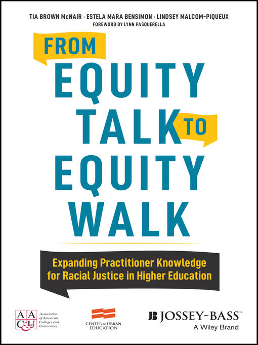 Title details for From Equity Talk to Equity Walk by Tia Brown McNair - Available